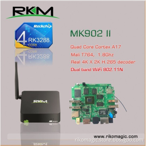 Rk3288 Android 4.4 TV Box, Support 4k*2k, H265 Decoder
